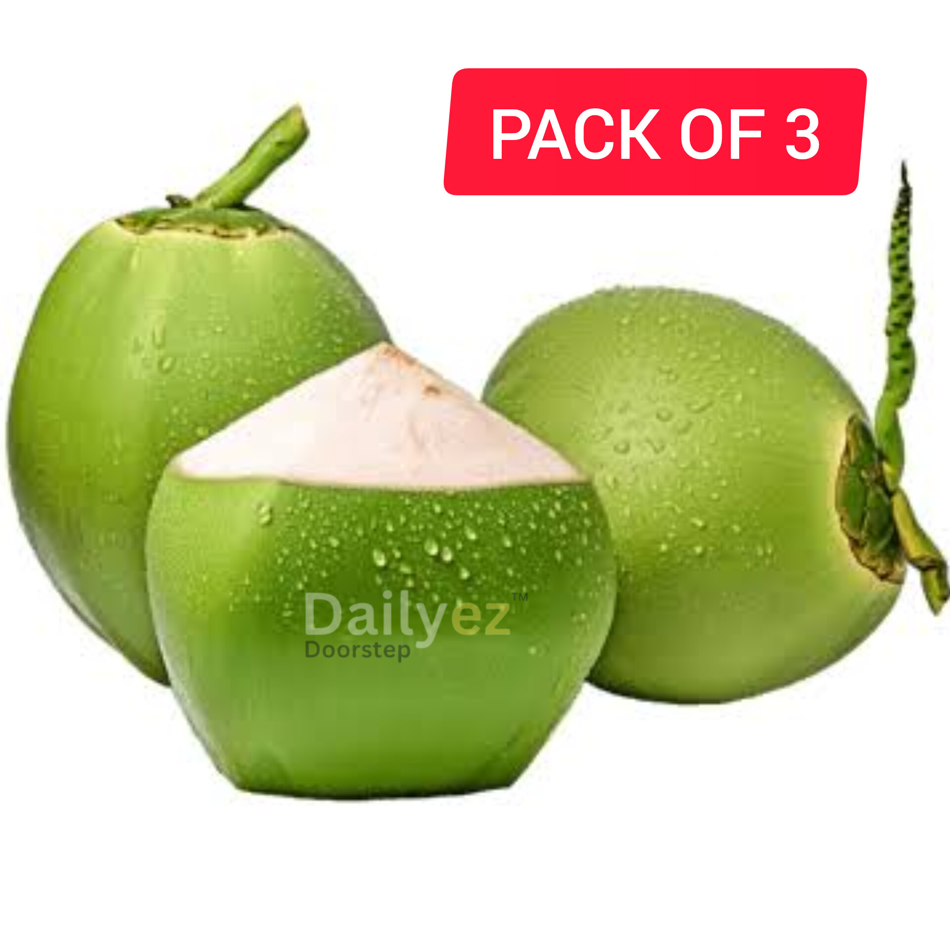 Tender Coconut - Pack of 3